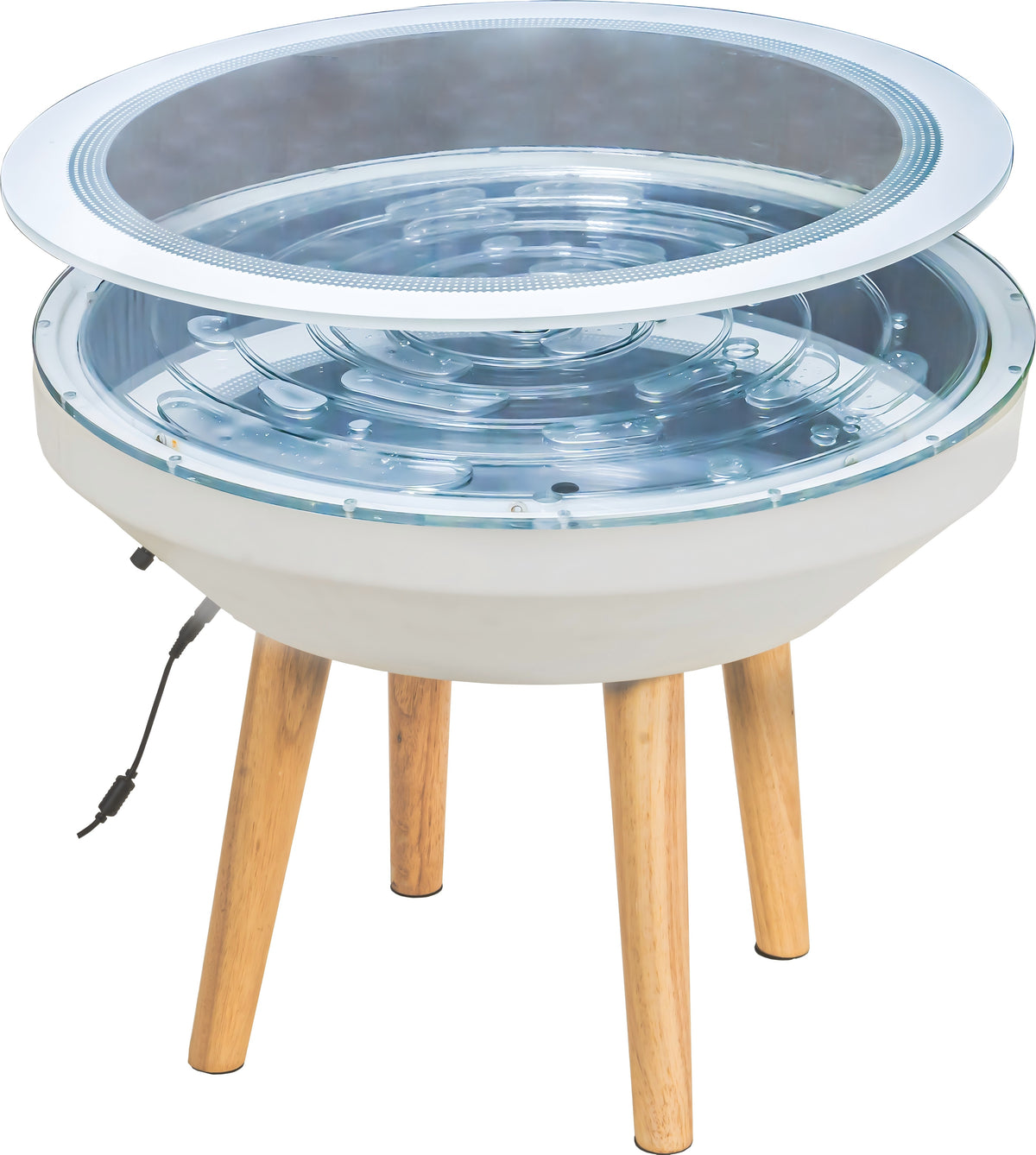 SPIRAL BUBBLE FLOW TABLE 3.0