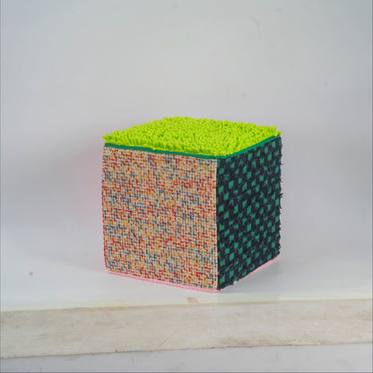 Multi-Sensory Tactile Cube (30cm) – 6-Sided Sensory Activity Block with Reversible Sequins, Plush & Textured Fabrics for OT Therapy & Kids