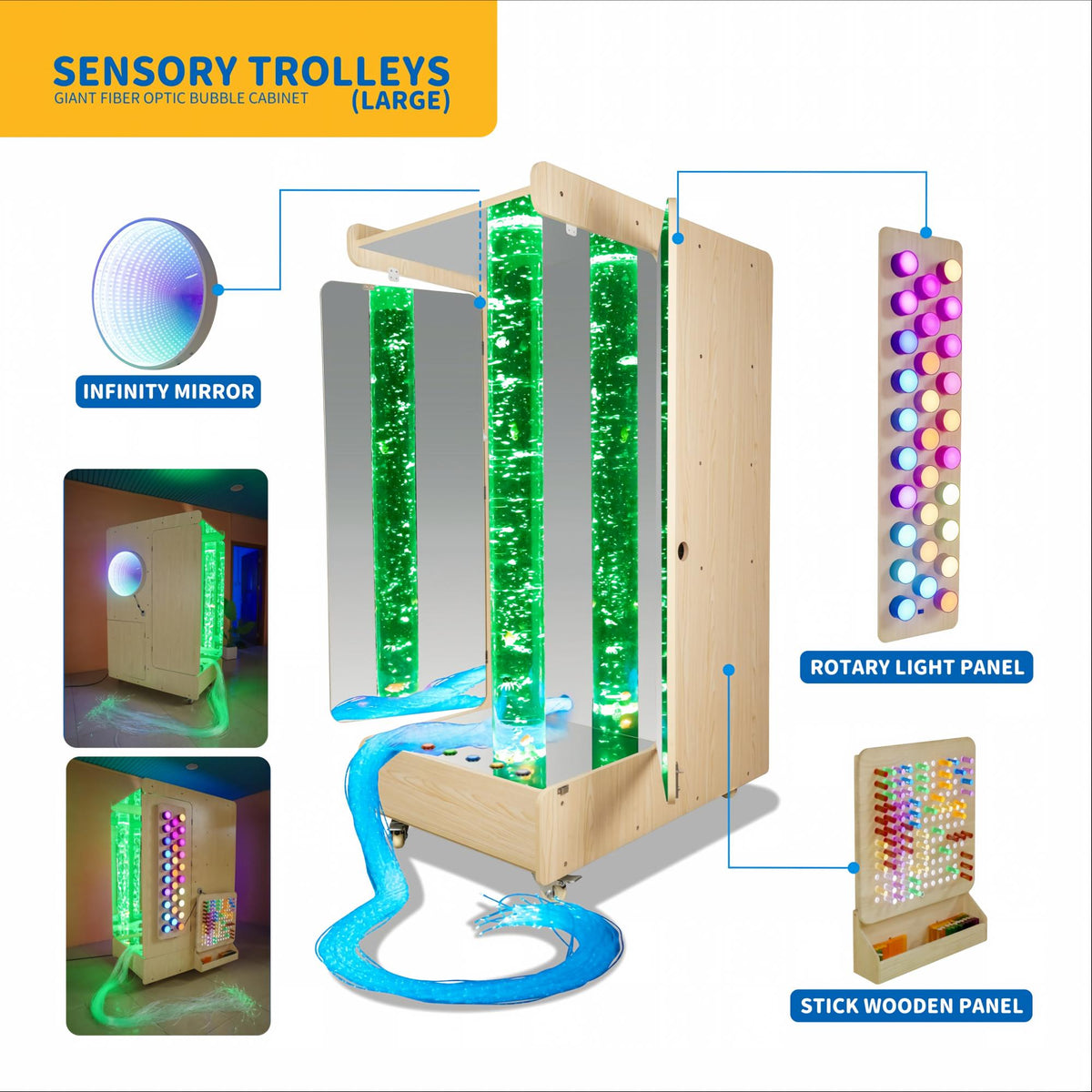 PORTABLE SENSORY ROOM ON THE WHEEL