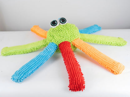 Interactive Light-Up Sensory Plush Octopus (100cm) – Bendable Glowing Tentacles with Multi-Language Voice, Sound & Music for Kids, OT & Sensory Rooms