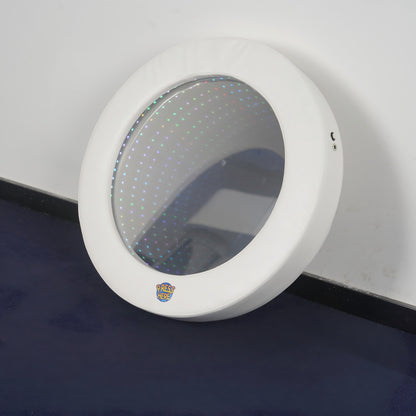 Rechargeable Round Sensory Infinity Mirror (50cm) – Soft Padded Cordless Optical Illusion LED Light with Hidden Touch Button for Autism & Sensory Rooms