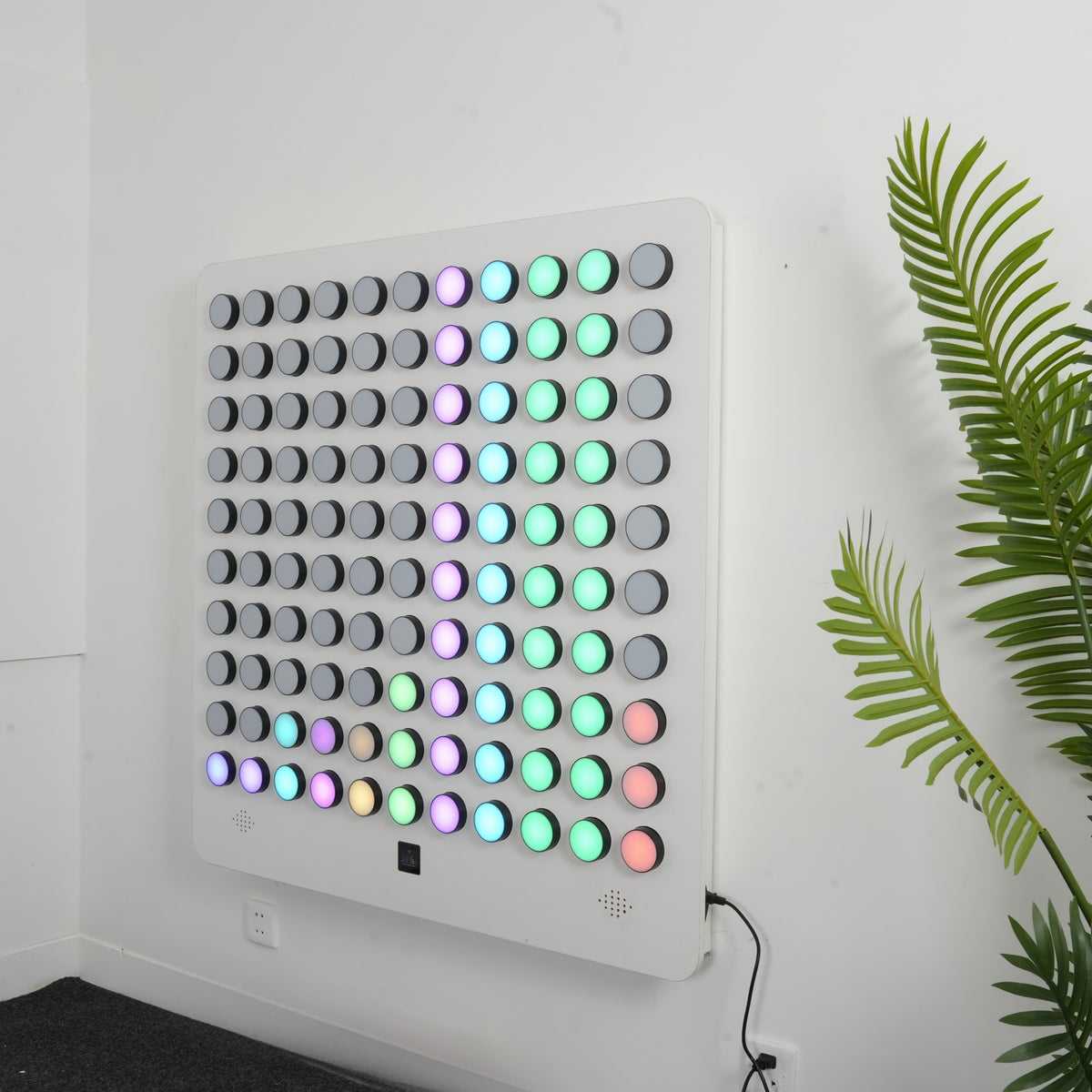 Interactive Rotary Knob Sensory LED Table – Tactile & Auditory Rainbow Wave Activity Station for Autism, SPD & Sensory Rooms