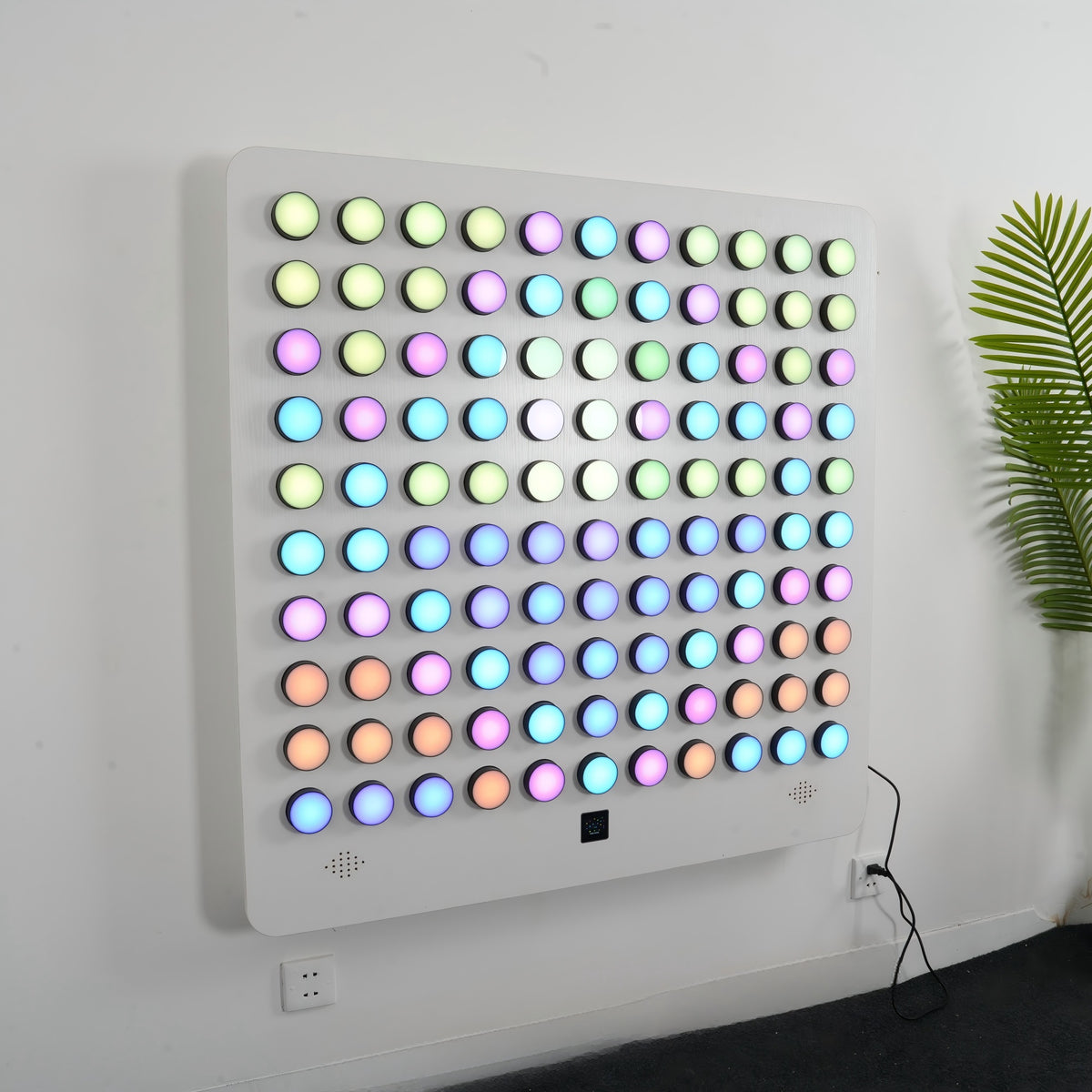 Interactive Rotary Knob Sensory LED Table – Tactile & Auditory Rainbow Wave Activity Station for Autism, SPD & Sensory Rooms
