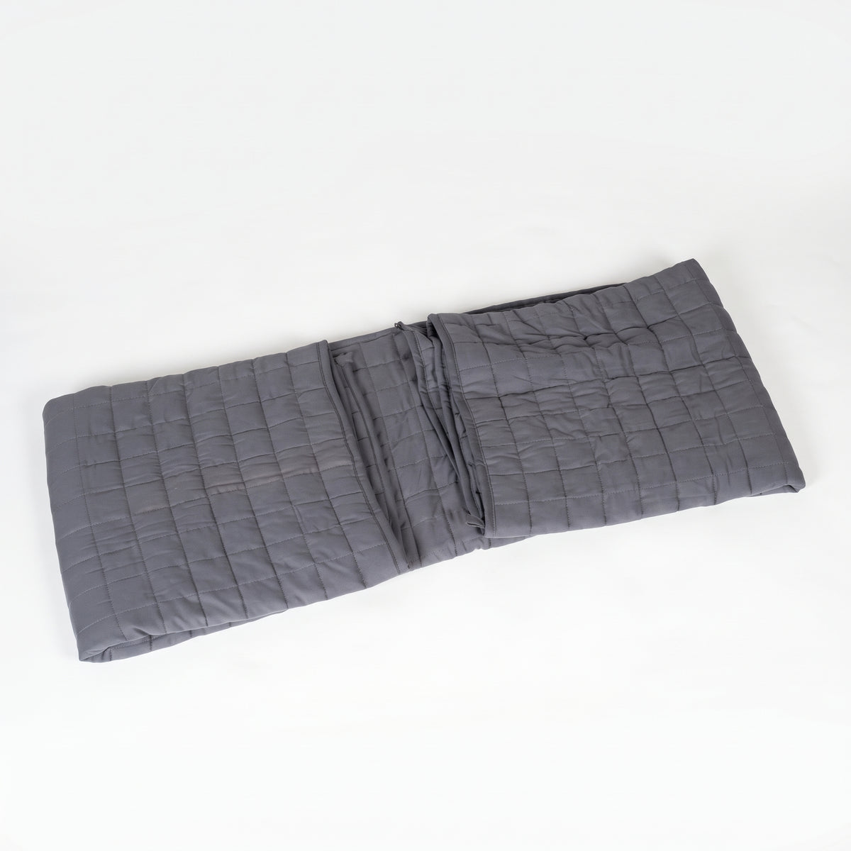 Large Deep Touch Pressure Weighted Blanket (180x125cm) – Full-Body Sensory Calming Blanket in Classic Grey for Anxiety Relief, Sleep & Therapy