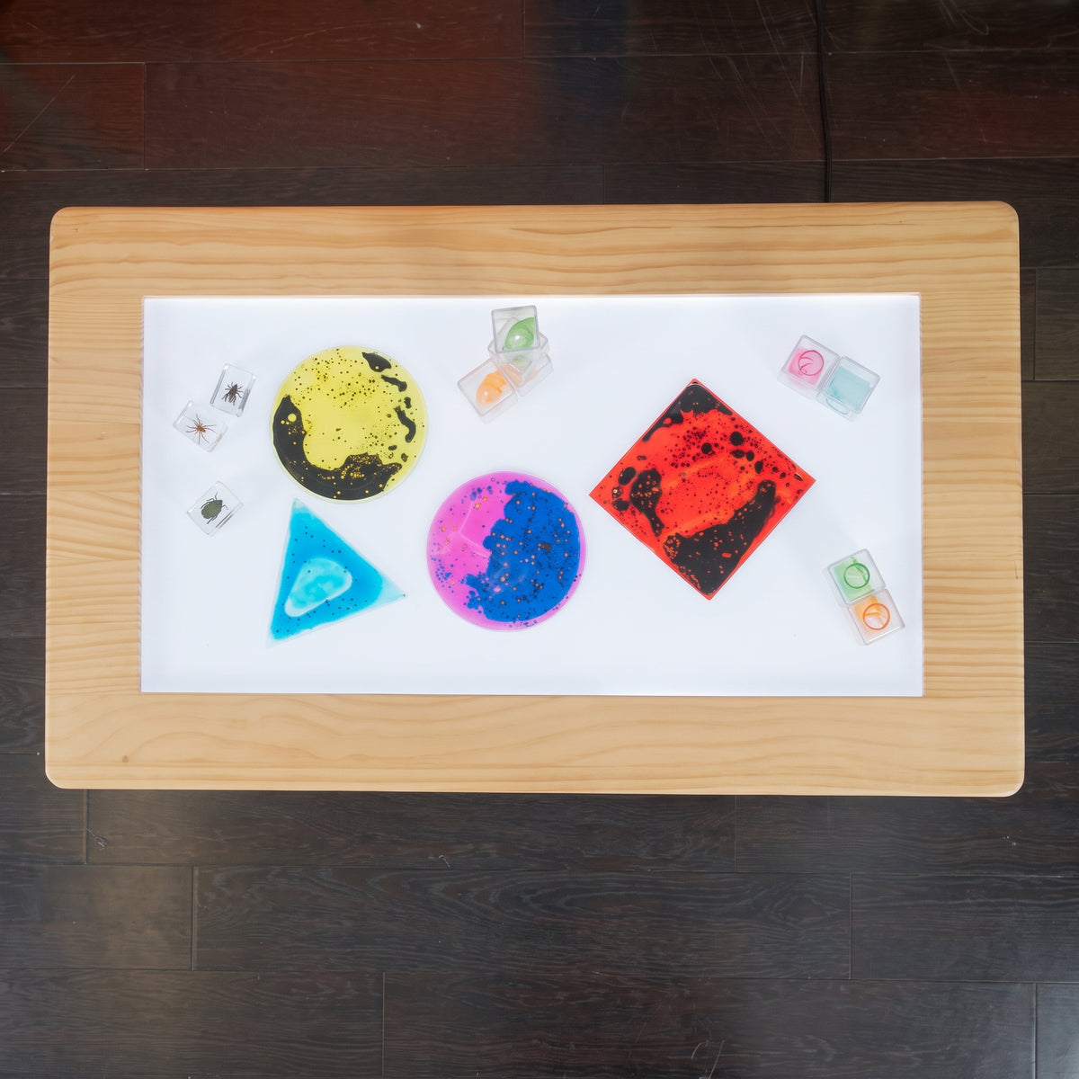 RAINBLOW SENSORY LIGHT TABLE
