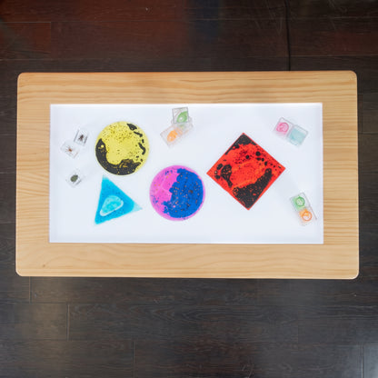 RAINBLOW SENSORY LIGHT TABLE