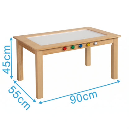 RAINBLOW SENSORY LIGHT TABLE