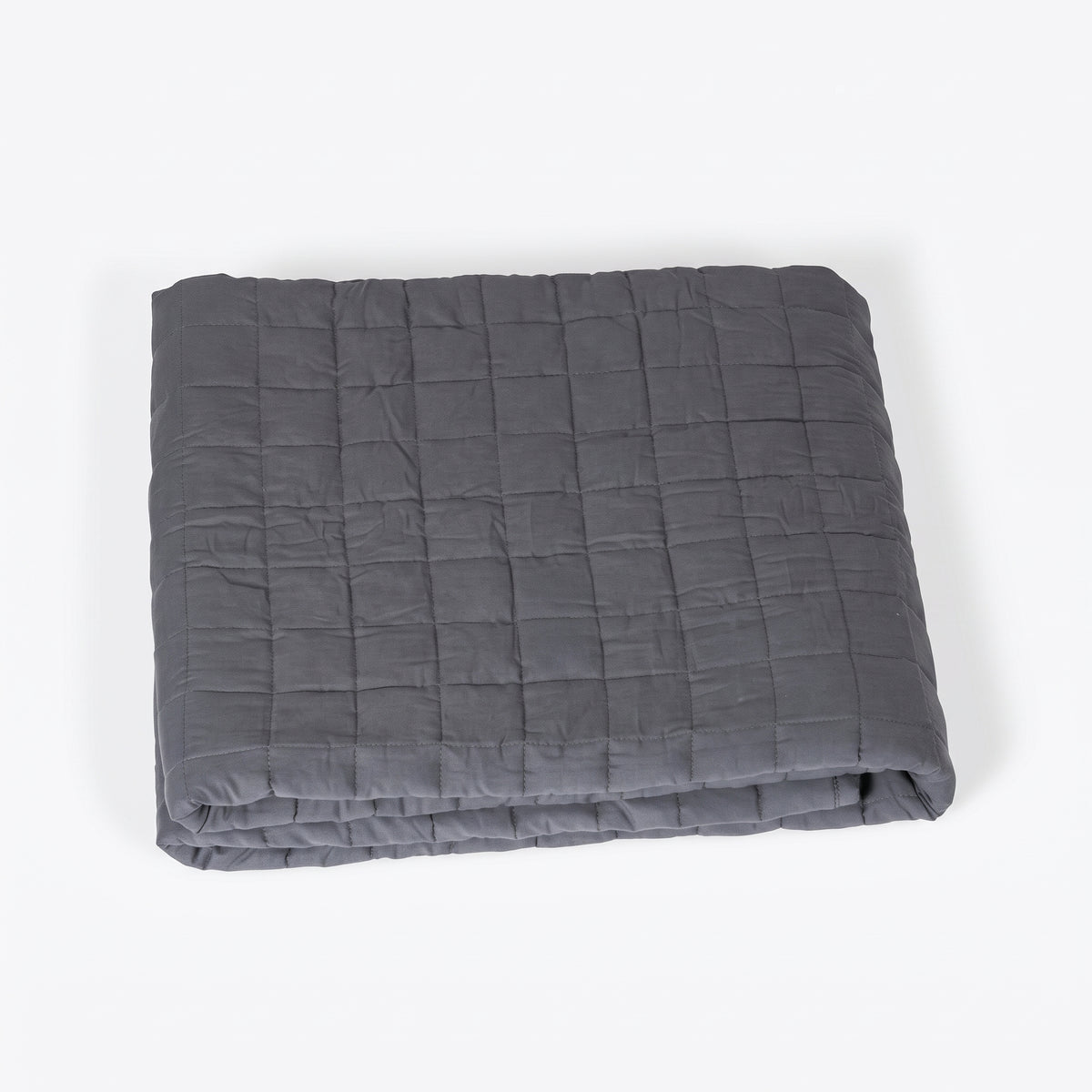 Large Deep Touch Pressure Weighted Blanket (180x125cm) – Full-Body Sensory Calming Blanket in Classic Grey for Anxiety Relief, Sleep & Therapy