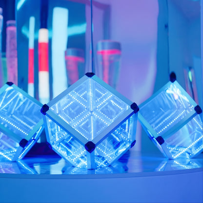 FAN-SHAPED ABYSS MAGIC CUBE MIRROR