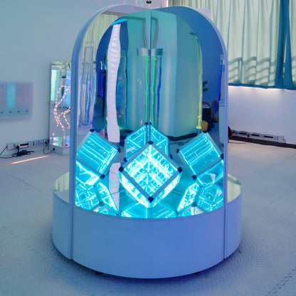 FAN-SHAPED ABYSS MAGIC CUBE MIRROR