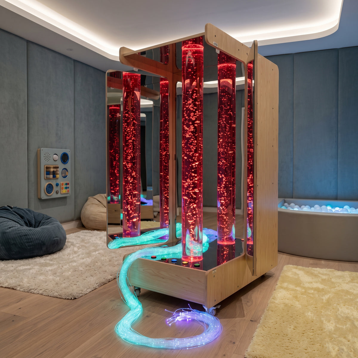 PORTABLE SENSORY ROOM ON THE WHEEL
